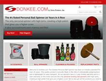 Tablet Screenshot of donkee.com